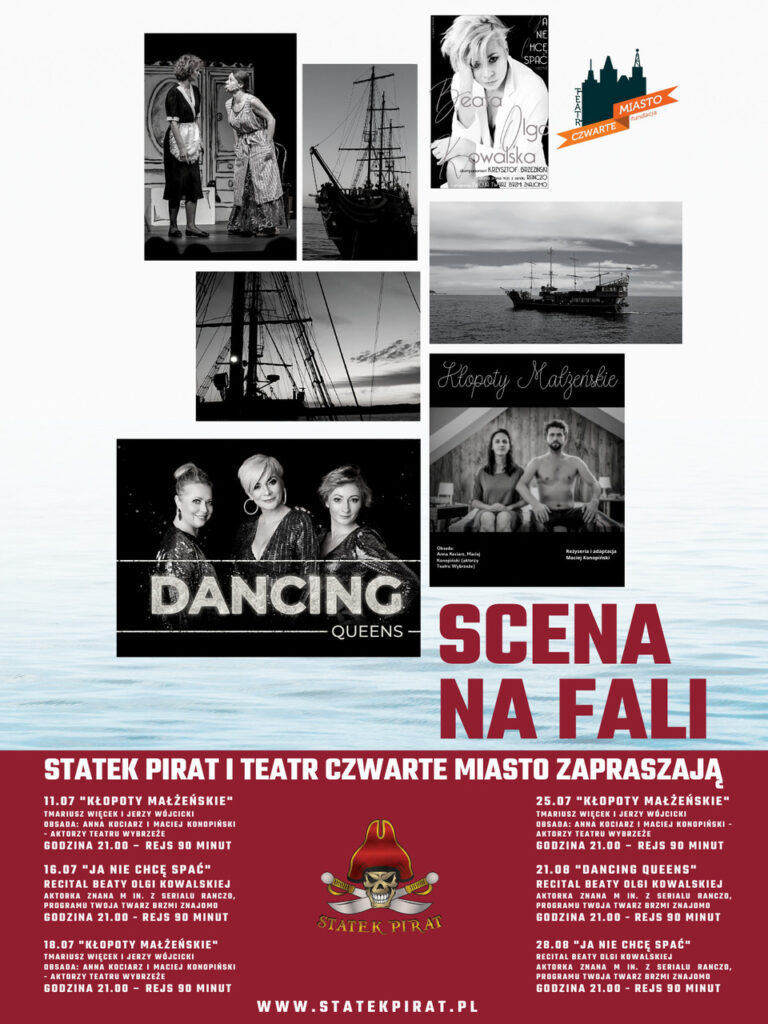 Scena na fali - Statek Pirat